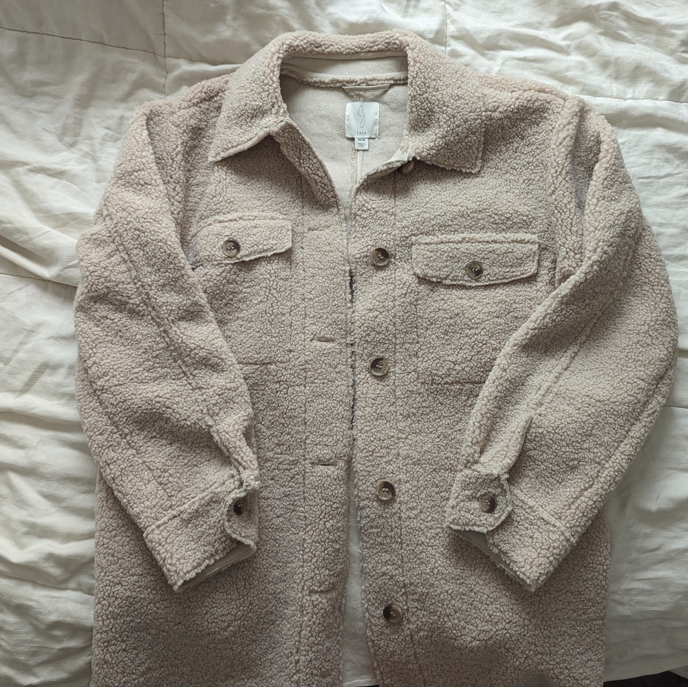 Joie Sherpa Shacket - Medium